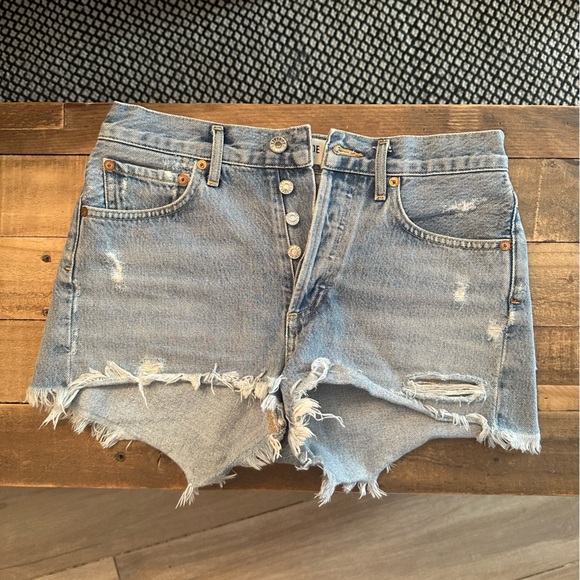 Agolde Parker Shorts - Picture 1 of 7